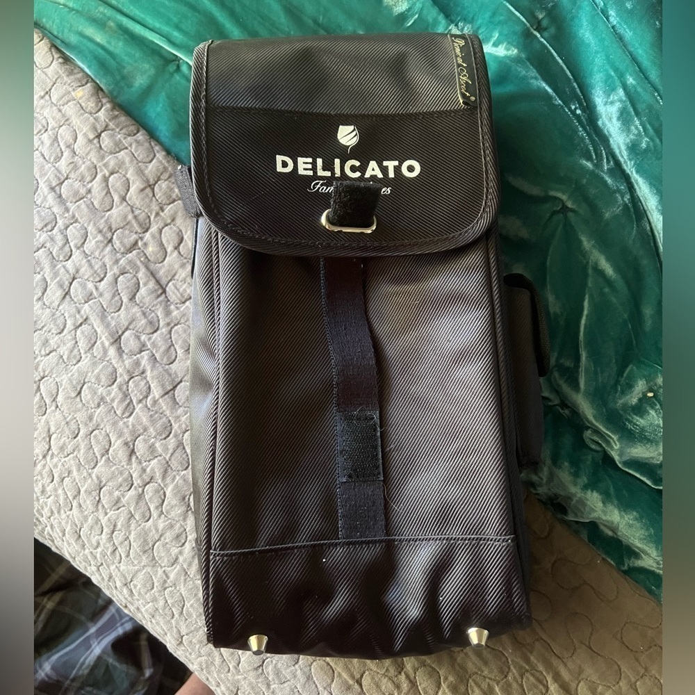 Brand New Delicato Wine carrier plus corkscrew